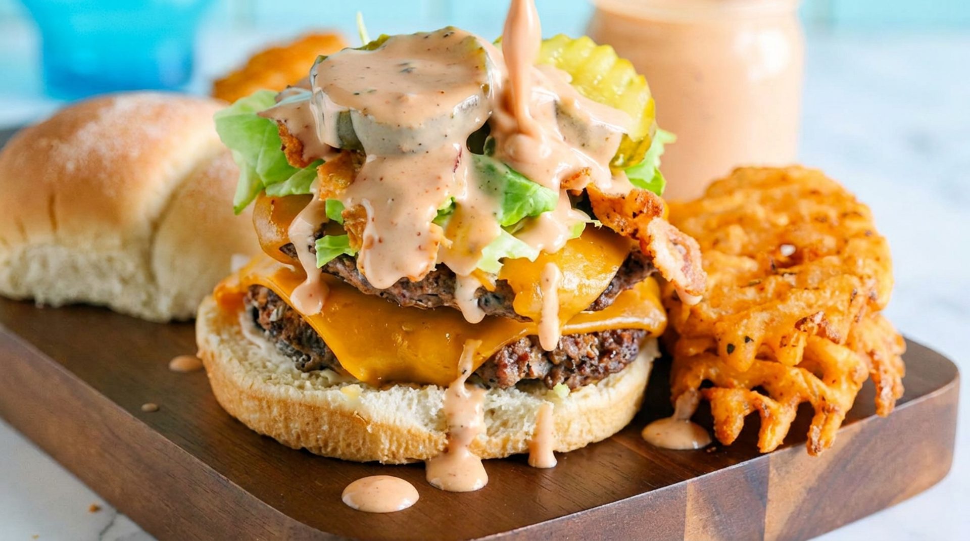 Juicy burger & Wings حلال Smash Burger Rewards