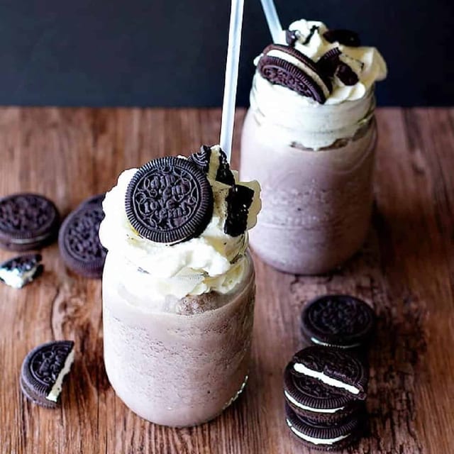 Cookies and Cream Milkshake.