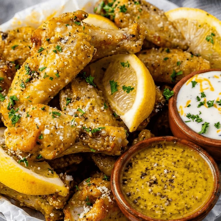 Lemon Pepper Wings Delight