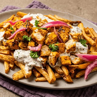Chicken Over Fries