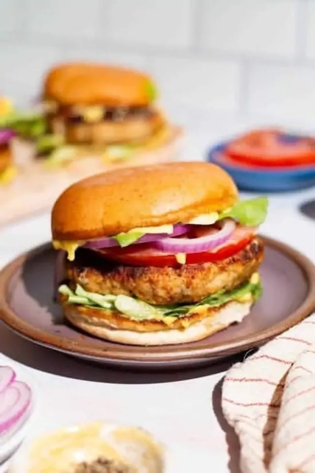 Grilled Chicken Burger.